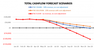 Total Cashflow Forecast Scenarios